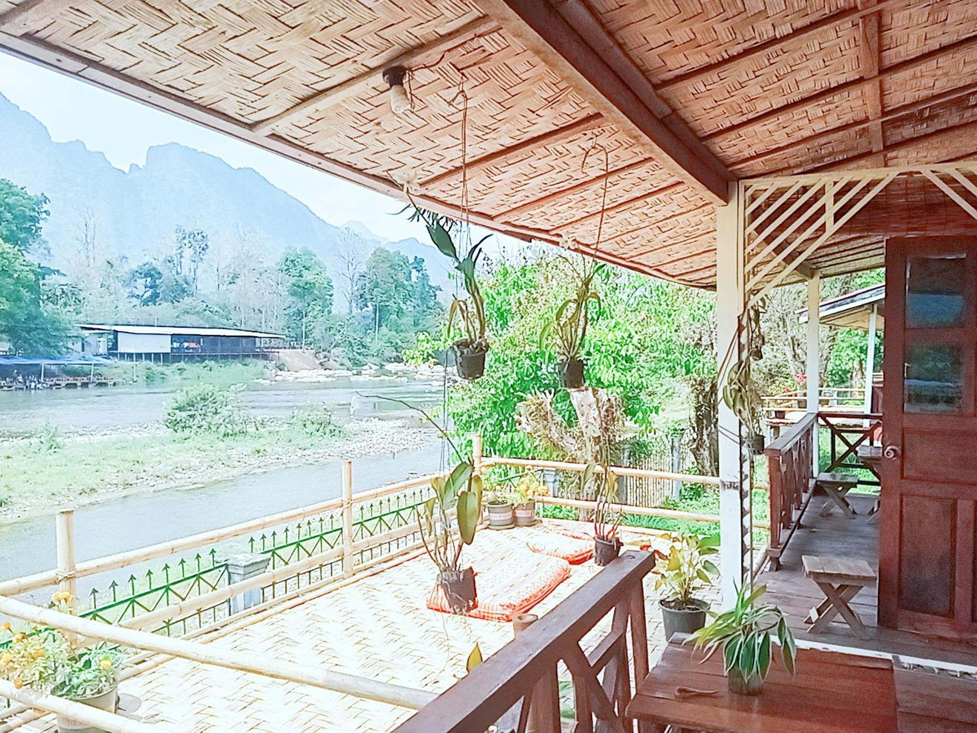 Vangvieng Ruby'Homestay Vang Vieng Ngoại thất bức ảnh