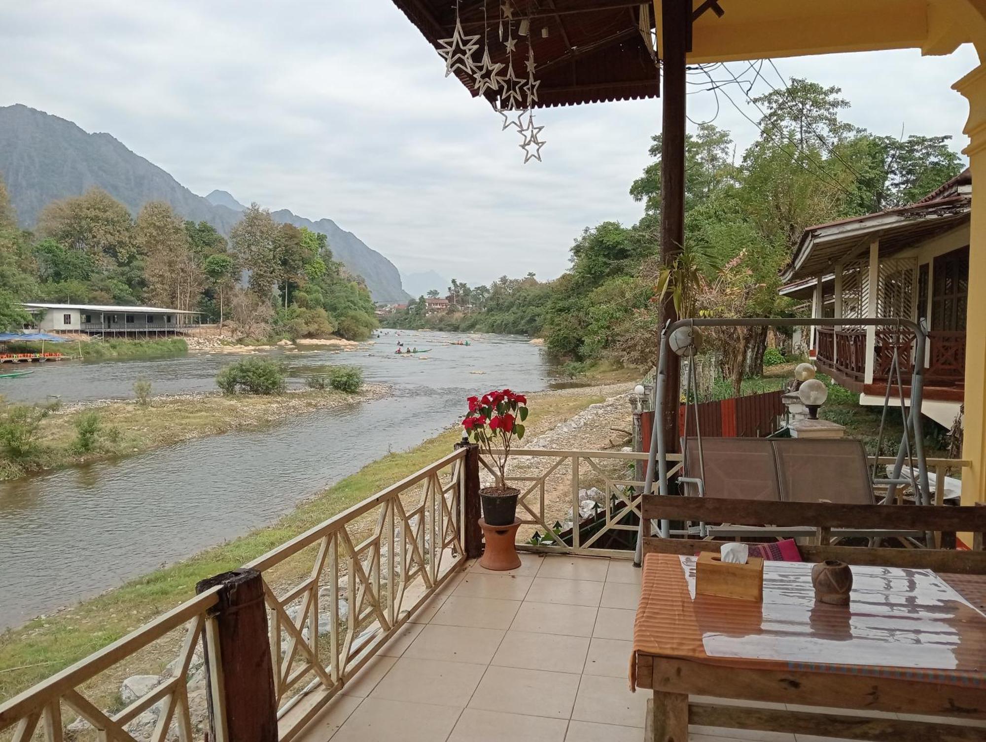 Vangvieng Ruby'Homestay Vang Vieng Ngoại thất bức ảnh